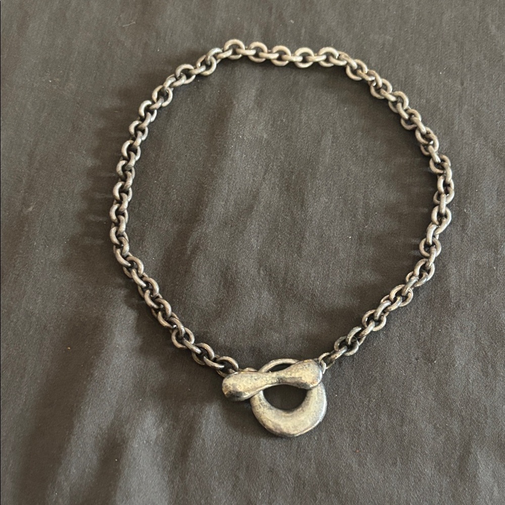 Robert Lee Morris Sterling silver necklace.